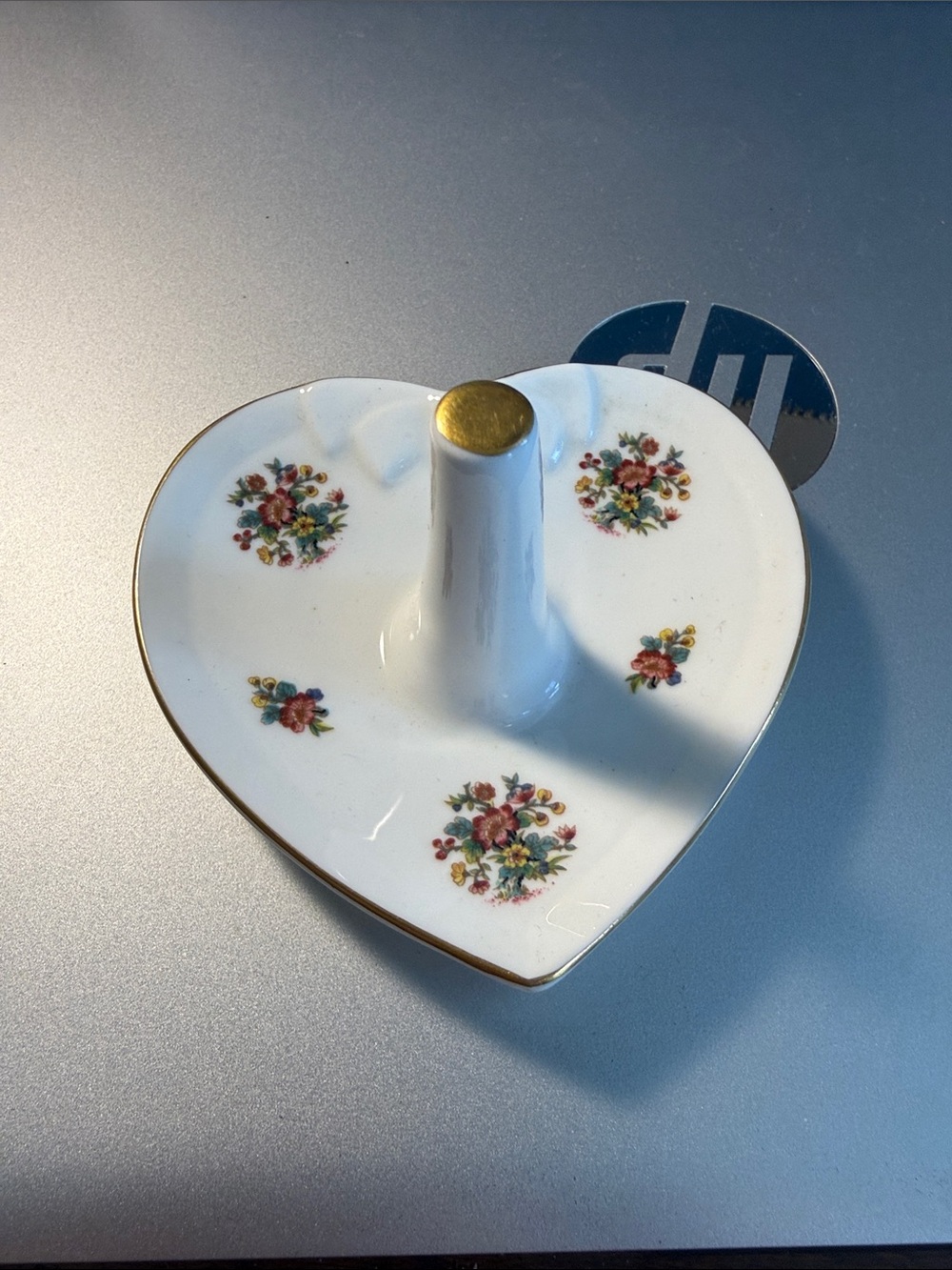 Vintage Coal Port porcelain ring holder